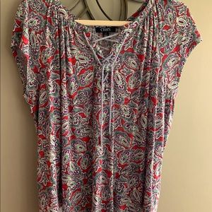 Women’s CHAPS cute BoHo Top